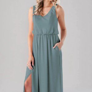 Kennedy Blue Rae Deep Sea Bridesmaid Dress